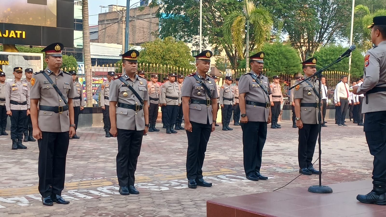 Polres Dumai Gelar Sertijab Tiga Pejabat, Sejumlah Jabatan Strategis Berganti