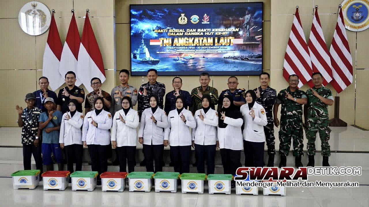 Dukung Bakti Kesehatan HUT TNI AL, Pelindo Dumai Hadir Bersama Forkopimda