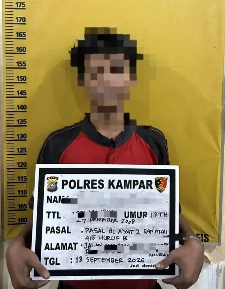 Diduga Cabuli Anak di Bawah Umur, Remaja 17 Tahun Diamankan Polisi di Bengkel