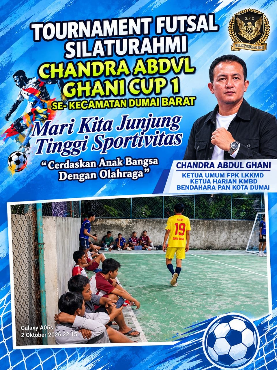 Semarak Pembukaan Chandra Abdul Gani Cup 1, Puluhan Peserta Siap Bertanding Sportif