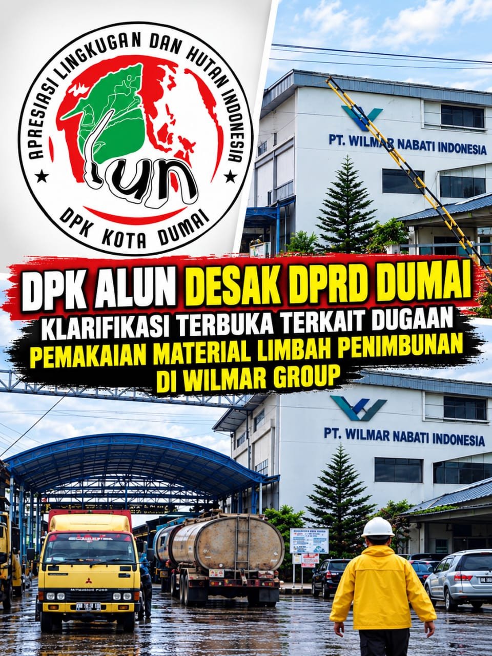 DPK ALUN Desak Hearing soal Dugaan FABA dan SBE, DPRD Dumai Jangan Mendadak Lupa!