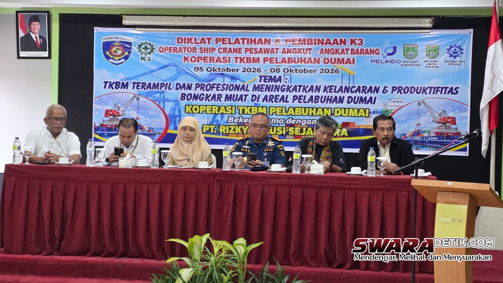 Dorong Pelabuhan Aman dan Produktif, Pelindo Dumai Perkuat Kompetensi Operator TKBM
