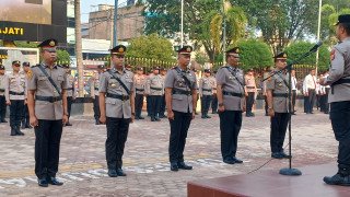 Polres Dumai Gelar Sertijab Tiga Pejabat, Sejumlah Jabatan Strategis Berganti